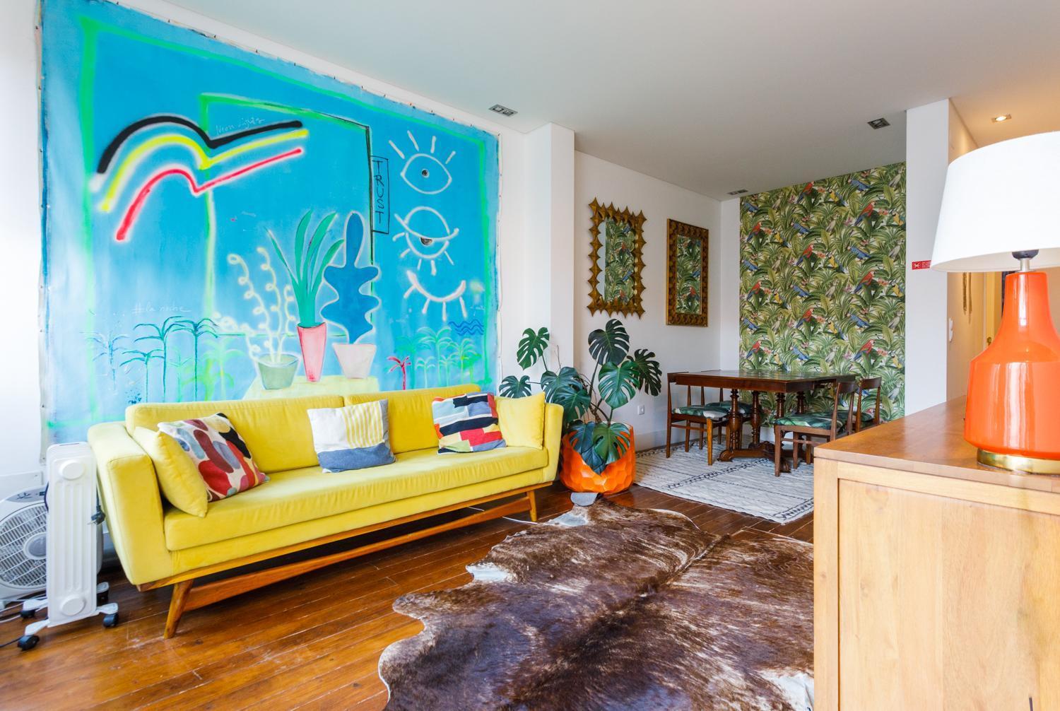Palm Tree House, Central Apartemant In Principe Real 리스본 외부 사진